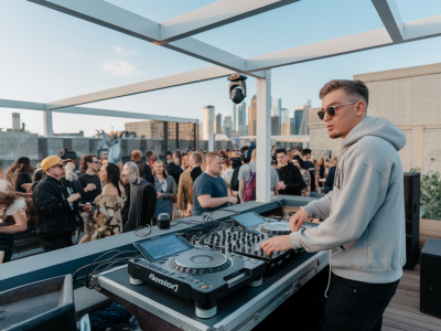 Wie organisierst du ein mini‑aftershow‑DJ‑Set auf einem privaten Rooftop: Genehmigungen, Sound und Nachbarschaftscheck?
