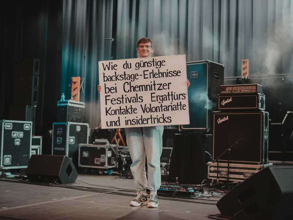 Wie du günstige backstage‑erlebnisse bei chemnitzer festivals ergatterst: kontakte, volontariate und insidertricks